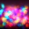 Background bokeh is blurred by abstract lights. opulent, vibrant bokeh backdrop.