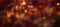 background with bokeh lights. Red and gold colored. Holiday background for Christmas,