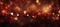 background with bokeh lights. Red and gold colored. Holiday background for Christmas,