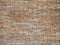 The background of the brick wall in light orange tone . Old red brick wall vintage texture. Grunge stonewall background for text