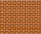 Background of brick wall made of brown bricks