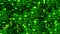 Background of bright disco pixels. Motion. Moving and glowing pixels in disco style. Bright background of colored and