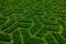 The background of the carpet pile artificial grass green