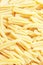 Background of casarecce pasta