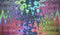 Background circles swirls rainbow lines soundwave waves wavy colours abstract design icon laser light funky patterns