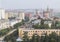 Background cityscape panorama view of the city of Yoshkar-Ola