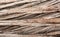 Background close up of cedar trunk bark