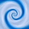Background clouds sky spiral twirl. blue earth
