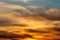 Background of a cloudy sky, beautiful nature paintings, sunset in the sky