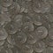 Background of coins. Quarter dollar. Seamless