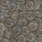 Background of coins. Quarter dollar. Seamless