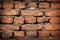 Background of colorful brick wall texture. brickwork.