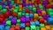 Background Of Colorful Plastic Blocks