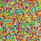 Background of colorful sprinkles