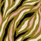 Background with colorful Zebra skin pattern. Trendy hand drawn textures.