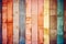 A background of colourful wooden boards in vintage look