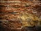 Background composition of bricks, creating a textured and rustic atmosphere.