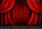 Background curtain stage.