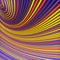 Background of curving multi colored wavy wires pattern. Abstract design element. 3d rendering digital illustration