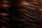 Background With Damaged, Unruly Women\\\'s Brown Hair In Close-Up. Generative AI