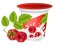 Background for design of packing yogurt