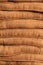 Background detail of burlap sand bags