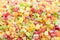background of dried and sun dried fruits close-up shot