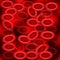 Background of erythrocytes. Blood cell. Vector illustration.