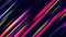 Background of fast moving colorful diagonal lines