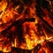 Background - flame and burning coals