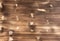 Background in the form of a lightly bordered wooden surface of brown color with characteristic horizontal stripes