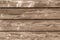 Background from four horizontal old wooden planks