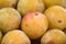 Background of fresh mirabelles