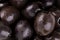 Background of fresh pitted olives
