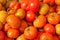 Background of fresh tomatos for sale