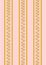 Background golden zigzag pattern on pink