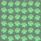 Background from green trefoil