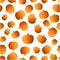 Background with halloween pumpkins pattern.