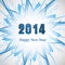 Background for Happy New Year 2014 celebration card