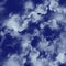 background haze dark blue with white thick clouds