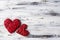 Background with hearts, Valentine. Valentine`s Day. Love. wicker hearts. Place for text. background copy space