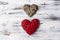 background with hearts, Valentine. Valentine's Day. Love. wicker hearts. Place for text. background copy space