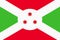 Background illustration Burundi flag red green stars