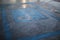 Background image Abstract texture Blue cement floor Symbol for disabled parking