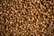 Background image of buckwheat porridge. Maro`s Photo