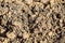 Background Industrial sand for construction works