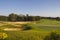 Background landscape golf course