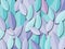 Background with leaves in cool pastel shades
