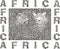Background Leopard and text Africa