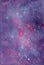Background lilac space with Milky Way